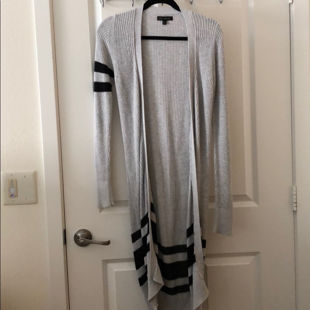 Banana republic long sweater cardigan